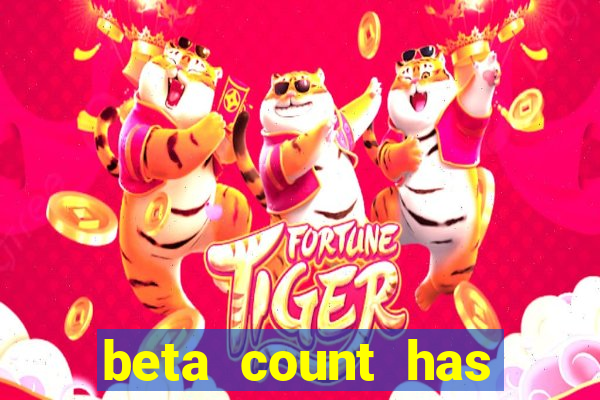 beta count has changed pt br